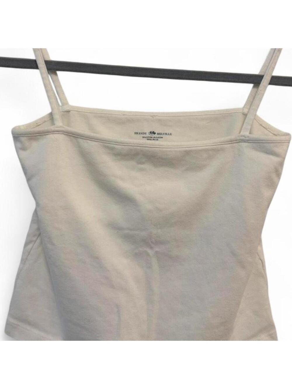 Brandy Melville Women's White Vests-tanks-cami
